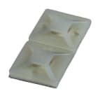 HAUPA - Klebesockel natur bis 4,8mm 28x28mm