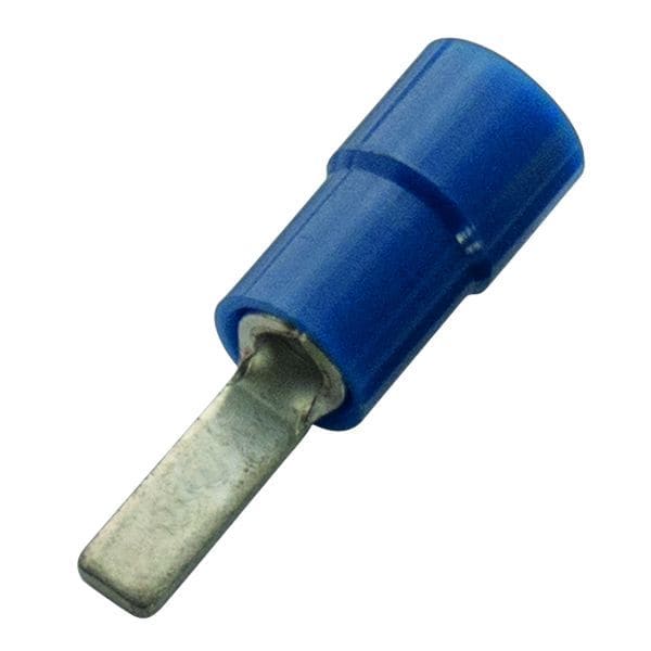 HAUPA - Flachstifte blau isoliert 1,5-2,5 PVC