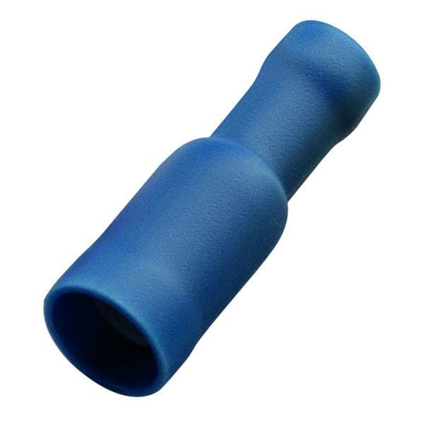 HAUPA - Rundsteckhülsen blau isoliert 1,5-2,5/4 mm PVC
