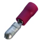 HAUPA - Rundstecker rot isoliert 0,5-1,0/4 mm PVC