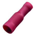 HAUPA - Rundsteckhülsen rot isoliert 0,5-1,0/4 mm PVC