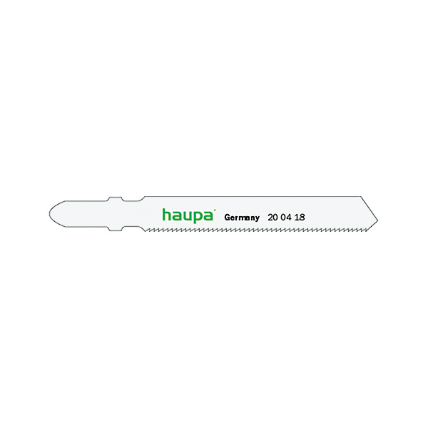 HAUPA - Stichsaegeblaetter für Stahl und Blech, gewellt, 5-t