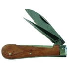 HAUPA - Kabelmesser Holzschalen 2-teilig