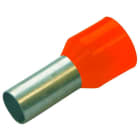 HAUPA - Aderendhülse 0,5mm² L=8mm isoliert orange verzinnt