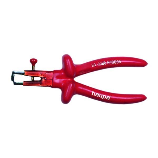 HAUPA - VDE-Abisolierzange 160 mm vollisol.