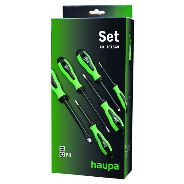 HAUPA - 2K-Schraubendrehersatz PH 6-tlg.