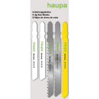 HAUPA - Stichsaegeblaetter für Holz, Metall, 5-tlg.