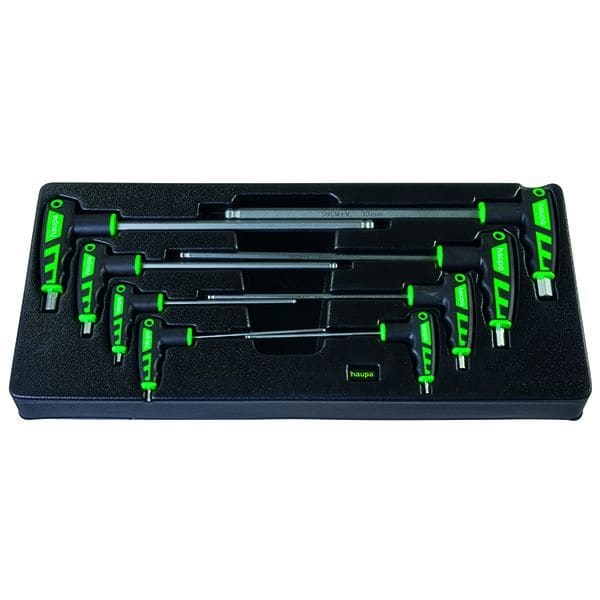 HAUPA - Set T-Griff innensechskant 2-10 mm