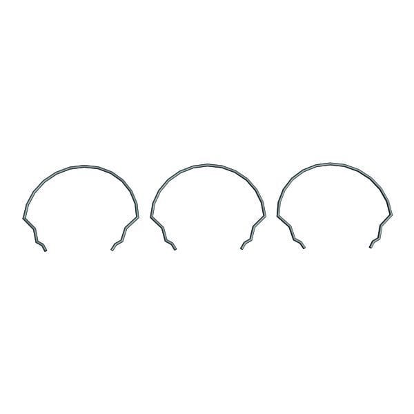 HAUPA - Set 3 Führungsbügel ''cable go''