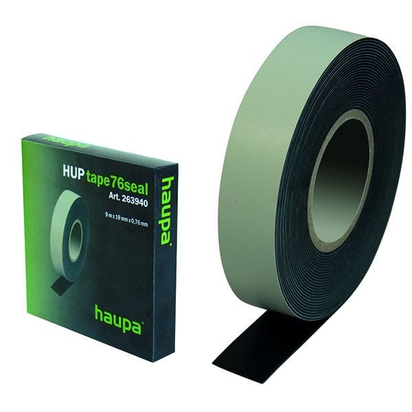 HAUPA - Selbstverschweißendes Kautschukband 19 mm x 9 m schwarz
