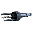 HAUPA - Lochsägenaufnahme mit Auswerfer 32-210 mm