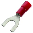 HAUPA - Gabelkabelschuh rot isoliert 0,5-1,0 M4JIS