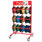 HEIRU - Spulenständer für 12 Spulen PVC300 gebremst