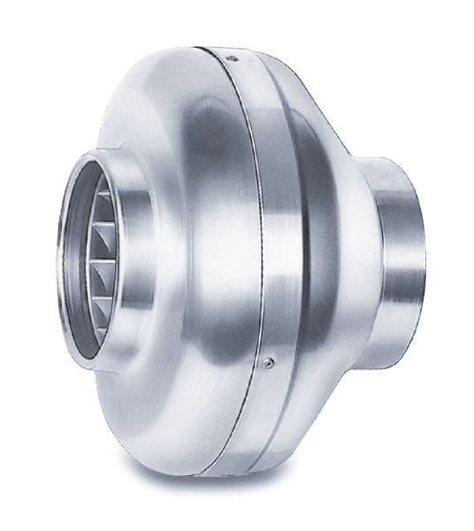 HELIOS - Radial-Rohrventilator Ansch.dm.100mm 250 m³/h