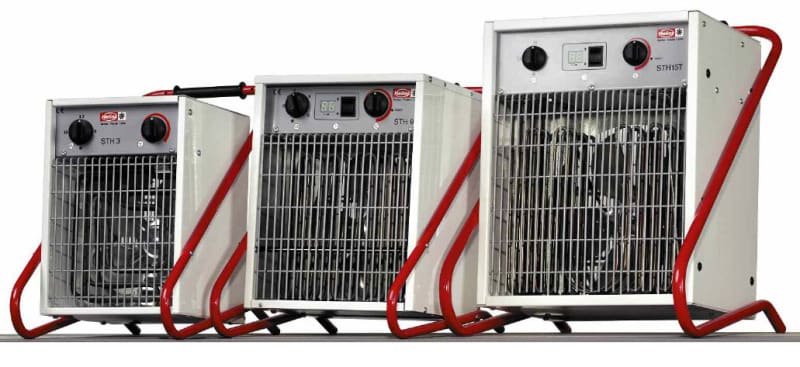 HELIOS - Heizlüfter 9 KW mit Timer