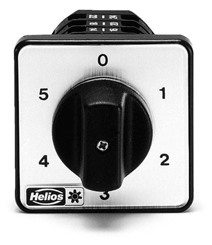 HELIOS - Einbauschalter 5-stufig zu Trafosteller TSSW 1-PH
