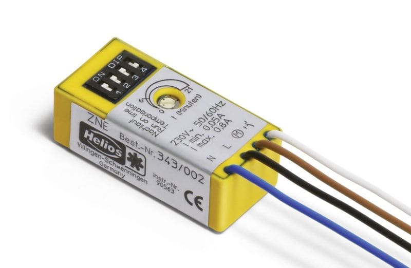 HELIOS - Elektron. Nachlaufschalter mit variabler Nachlaufzeit