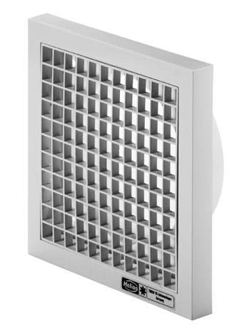 HELIOS - Lüftungsgitter braun