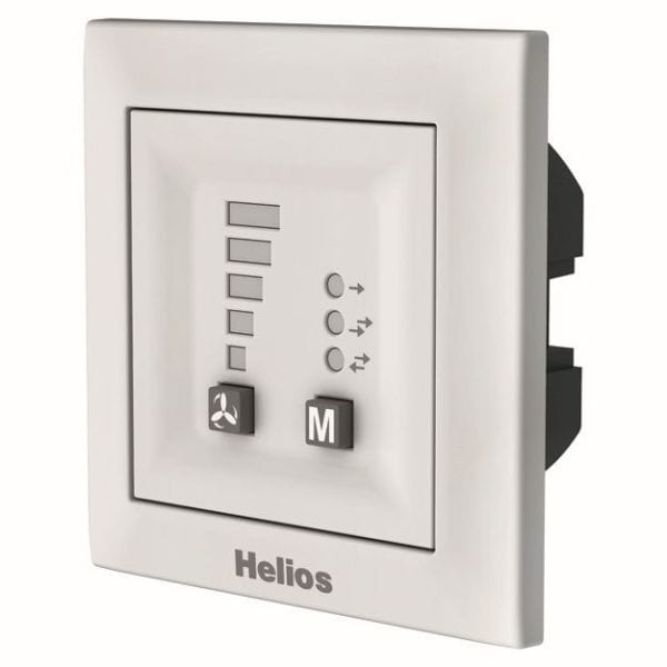 HELIOS - Bedienelement 5-Stufen 3-Betriebsarten mit LED UP-Version