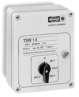 HELIOS - Trafo-Drehzahlsteller 1-PH 23V 5.0 A