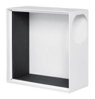 HELIOS - Isolierter Aufputz-Adapter f. ELS-GU und ELS-GUBA Stahl ws
