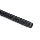 HELLERMANNTYTON - Polyester Geflechtschlauch schwarz, PET, Nennmaß 6mm