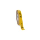 HELLERMANNTYTON - Etiketten Helatag für Thermotransferbedruckung gelb 101,6mm 1 Rolle=50m
