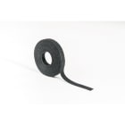 HELLERMANNTYTON - Klettbinder 5m x 12,5mm, schwarz, Rolle