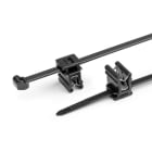 HELLERMANNTYTON - Kabelbinder (200x4,6mm) & Edgeclip, Blechstaerke: 1-3mm