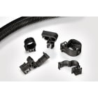 HELLERMANNTYTON - Kabelbaumclip 1 - 3 mm, hitzestabil, schlagzäh, schwarz