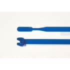 HELLERMANNTYTON - Kabelbinder 290x4,7 mm, offener Binderkopf, blau