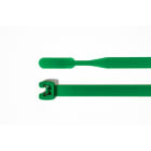 HELLERMANNTYTON - Kabelbinder 290x4,7 mm, offener Binderkopf, grün