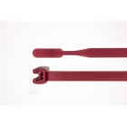 HELLERMANNTYTON - Kabelbinder 420x7,7mm, offener Binderkopf, rot