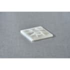HELLERMANNTYTON - Befestigungssockel 40x40mm, natur