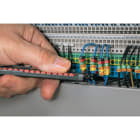 HELLERMANNTYTON - WIC Kennzeichnungsclip WIC1 PA66 ohne Aufdruck violett Pack=200 Stück
