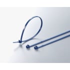 HELLERMANNTYTON - Kabelbinder detektierbar 250x4,6mm, wiederlösbar, metallhaltig, blau