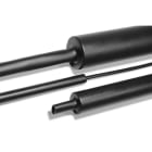 HELLERMANNTYTON - Warmschrumpfschlauch 4:1 (12/3 mm), schwarz, 1 m (120 Stk.)