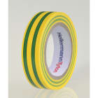 HELLERMANNTYTON - Isolierband HelaTape 15mm x 10m grün/gelb