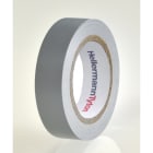HELLERMANNTYTON - Isolierband HelaTape 15mm x 10m grau
