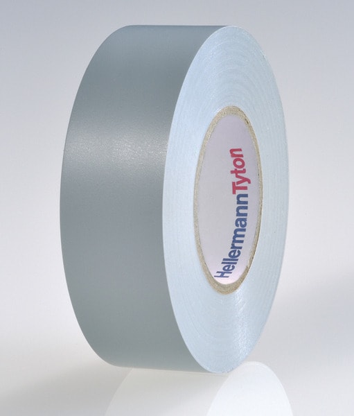 HELLERMANNTYTON - Isolierband HelaTape 25mm x 25m grau