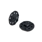 HELLERMANNTYTON - Pastensockel 22,6x22,6mm, PA666V0, schwarz