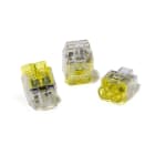 HELLERMANNTYTON - Verbindungsklemme 2 pol 0,5-2,5mm² starre Leiter/1,0-2,5mm² mehradr. Leiter, ge