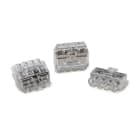 HELLERMANNTYTON - Verbindungsklemme 4 pol 0,5-2,5mm² starre Leiter/1,0-2,5mm² mehradr. Leiter, tr