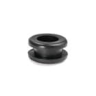 HELLERMANNTYTON - Durchführungstüllen schwarz, Außendm: 17.5mm, Innendm: 10mm, Höhe: 8.8mm