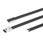 HELLERMANNTYTON - Edelstahlkabelbinder 838x4,6mm, vollbeschichtet, schwarz