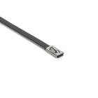 HELLERMANNTYTON - Edelstahlkabelbinder 521x4,6mm, vollbeschichtet, schwarz