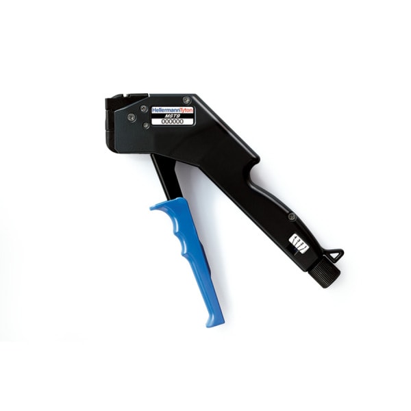 HELLERMANNTYTON - Manuelles Verarbeitungswerkzeug für Edelstahlbinder mit maximaler Breite 8,9 mm