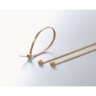 HELLERMANNTYTON - Kabelbinder detektierbar 203x4,7 mm, metallhaltig, senf