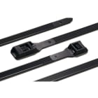 HELLERMANNTYTON - Kabelbinder 350x9 mm, hitze- u. UV-witterungsstabil, schwarz