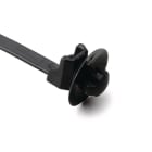 HELLERMANNTYTON - Befestigungsbinder 157,5 x4,6 mm, Spreizanker, hitzestabil, schwarz